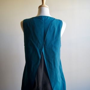 Fevrie Fashion Addict Large Top Blouse Sheer Back